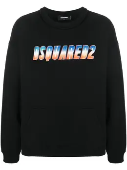 Dsquared2: Чёрный свитшот 