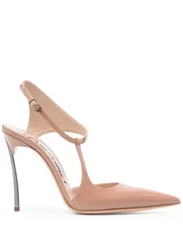 Casadei: Бежевые туфли  Blade