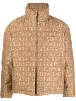 Versace: Куртка с принтом 