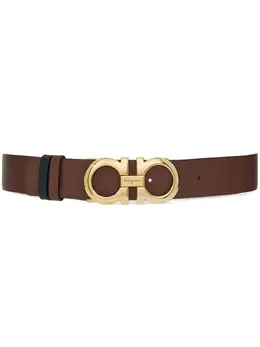 Ferragamo: Ремень  Gancini
