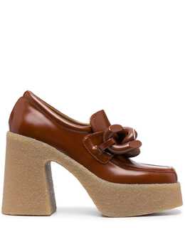 Stella McCartney: Коричневые туфли  Skyla