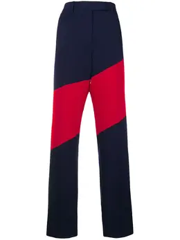 Calvin Klein 205W39nyc: Двухцветные брюки 