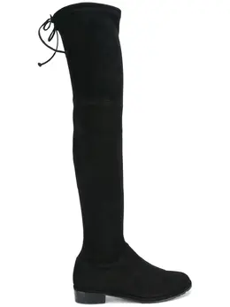 Stuart Weitzman: Чёрные ботинки  Lowland