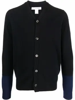 Comme Des Garçons Shirt: Двухцветный кардиган 