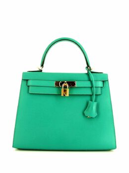 Hermès: Зелёная сумка 