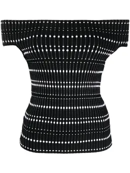 Alexander McQueen: Трикотажный топ 