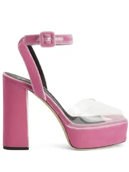 Giuseppe Zanotti: Розовые сандалии  New Betty