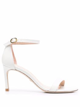 Stuart Weitzman: Белые сандалии  NuNaked