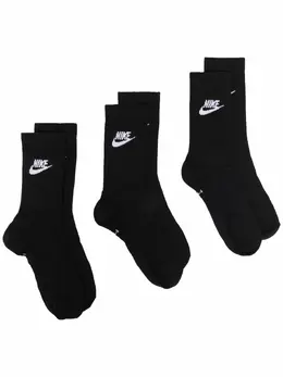 Nike: Чёрные носки 