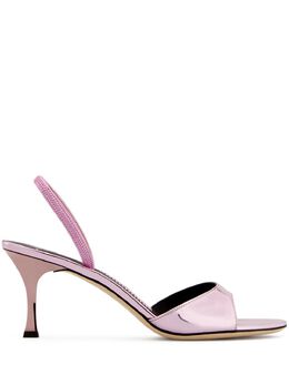 Giuseppe Zanotti: Розовые сандалии  Kellen