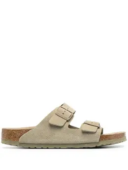 Birkenstock: Сандалии  Arizona цвета хаки