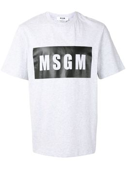 MSGM: Футболка с принтом 