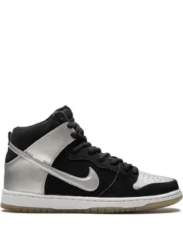 Nike: Чёрные кроссовки  SB Dunk High Pro