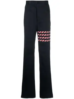 Thom Browne: Брюки  4-Bar в полоску