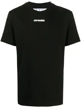 Off-White: Чёрная футболка  Marker Arrows