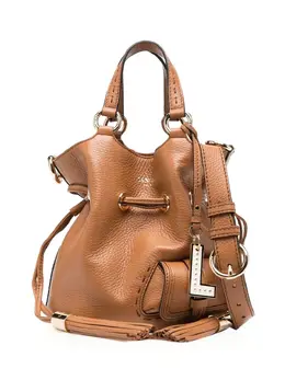 Lancel: Коричневая сумка 