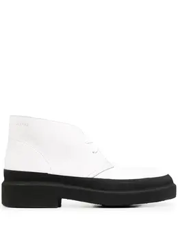 Clarks Originals: Двухцветные ботинки 