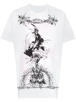 Givenchy: Футболка  Gothic с принтом