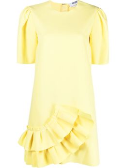 MSGM: Платье с оборками 