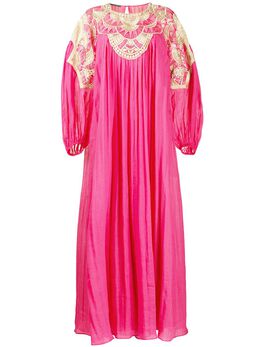 Alberta Ferretti: Розовое платье 