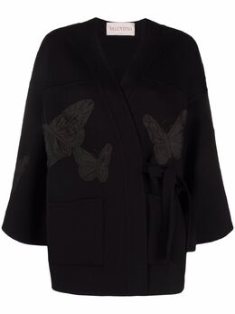 Valentino: Куртка с запахом 