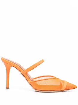 Malone Souliers: Оранжевые сабо 