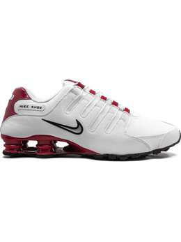 Nike: Белые кроссовки  Shox NZ