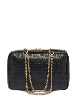Miu Miu: Чёрная сумка на руку 