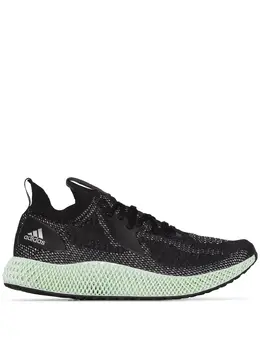 Adidas: Чёрные кроссовки  AlphaEdge 4D