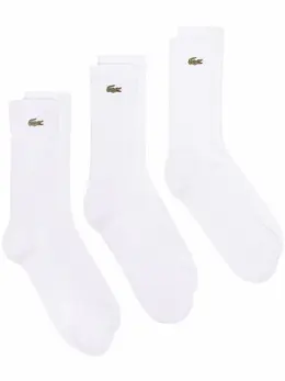Lacoste: Белые носки 
