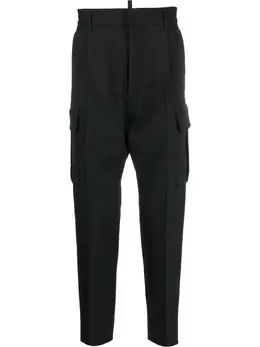 Dsquared2: Чёрные брюки 