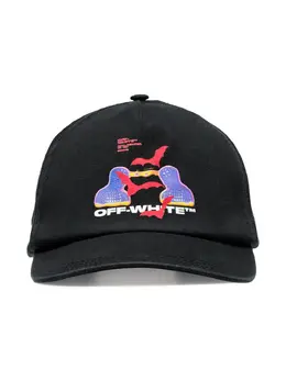 Off-White: Чёрная кепка 
