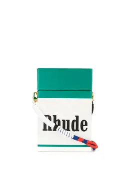 Rhude: Сумка через плечо с принтом 