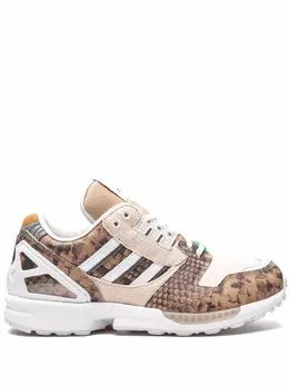 adidas: Коричневые кроссовки  ZX-8000
