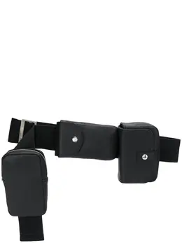 AMBUSH: Чёрная поясная сумка  Sash