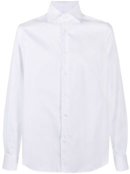 Corneliani: Рубашка с английским воротником 