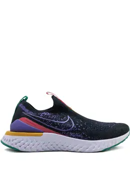 Nike: Чёрные кроссовки  Flyknit sneakers