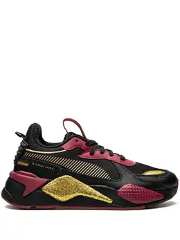 PUMA: Чёрные кроссовки  RS-X