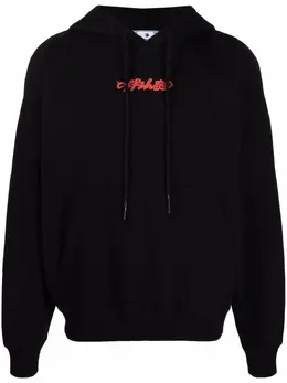 Off-White: Толстовка  Arrow с принтом