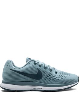 Nike: Голубые кроссовки  Air Zoom
