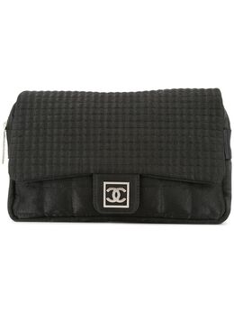 Chanel Pre-Owned: Чёрный рюкзак 