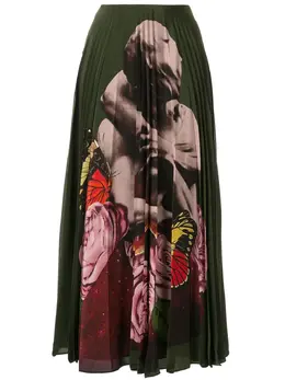 Valentino: Многоцветная юбка 