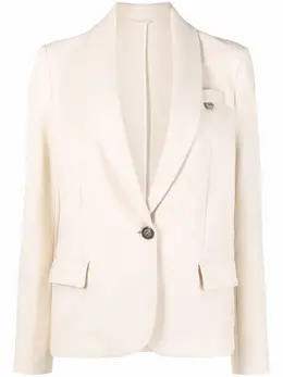 Brunello Cucinelli: Однобортный жакет 