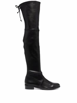 Stuart Weitzman: Чёрные сапоги  Lowland