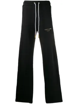 Versace Jeans Couture: Чёрные брюки 