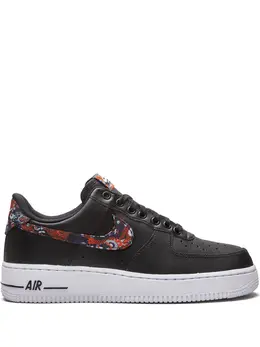 Nike: Чёрные кроссовки  Air Force 1