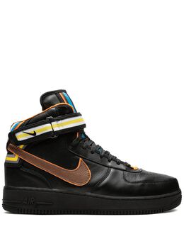 Nike: Чёрные кроссовки  Air Force 1