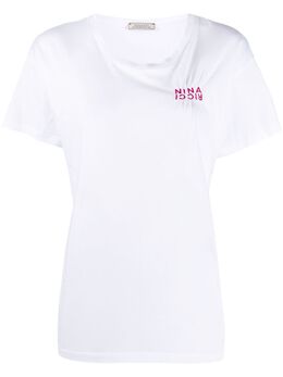 Nina Ricci: Футболка с принтом 