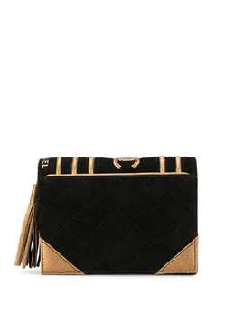 Chanel Pre-Owned: Чёрный клатч 