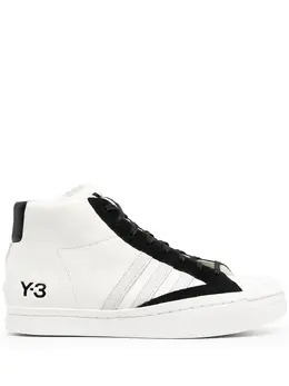 Y-3: Чёрные кроссовки  Yohji Pro